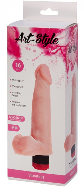 Вибромассажер "Art-Style №10"