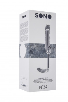 Насадка для увеличения пениса с анальным стимулятором (простаты)