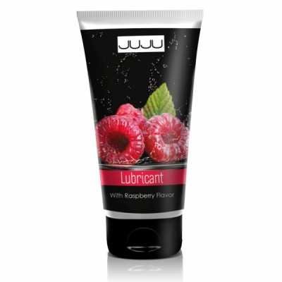 Съедобный лубрикант JUJU со вкусом малины, 50 мл.