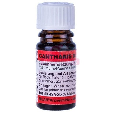 Возбуждающие капли для двоих "Cantharis D6" (Германия, 5 мл)