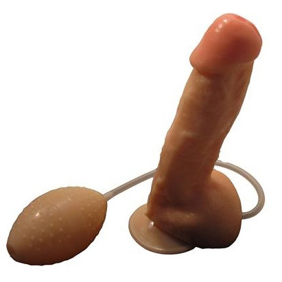 Фаллоимитатор-реалистик c имитацией эякуляции