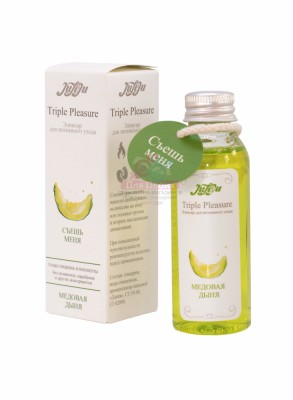 Cъедобный элексир для массажа и др. ласк, Медовая дыня (130 гр)